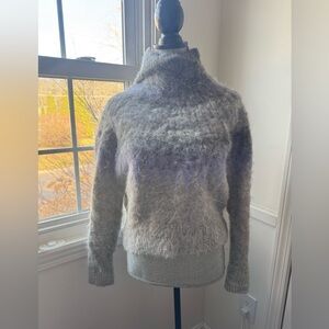 Banana Republic Fair Isle Mock-neck sweater
